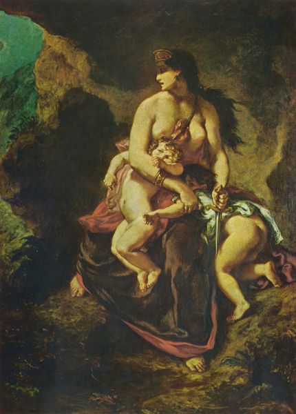 Medea - Delacroix, 1862, Museo del Louvre, Paris